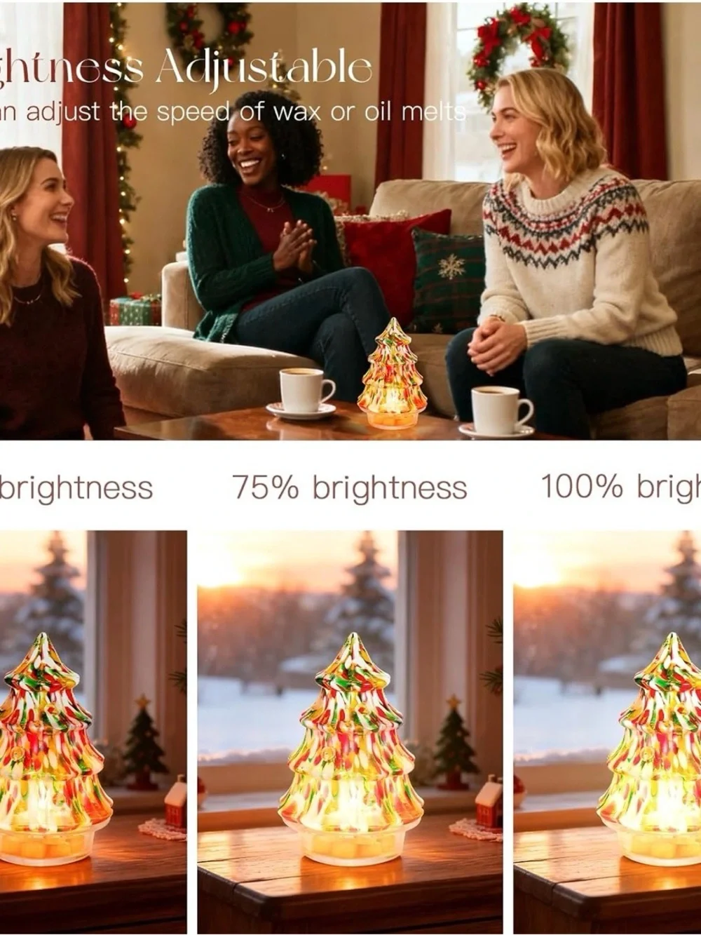 N/A glass christmas